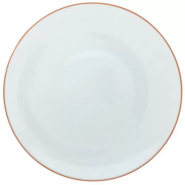 Monceau Orange Abricot Dessert/Luncheon Plate Coupe Round 9.4 in.