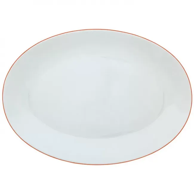 Monceau Orange Abricot Oval Dish/Platter Large 42 in. x 30 in.