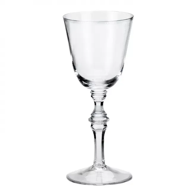 Mozart Goblet White Wine Clear Lead-Free Crystal, Cut Pearls 170 Ml