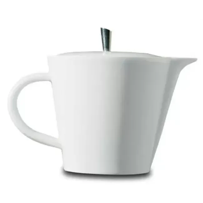 Hommage Tea/Coffee Pot With Metal Knob 5 x 5 x 6.5"