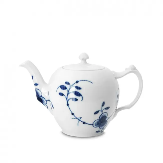 Royal Copenhagen Blue Fluted Full Lace Teapot | Harrods CA