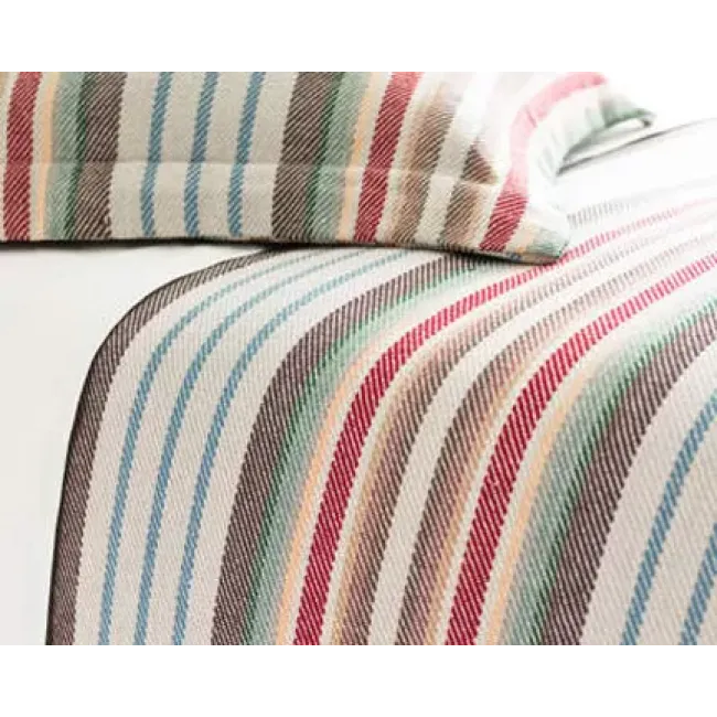 Ranch Striped Cotton Blanket