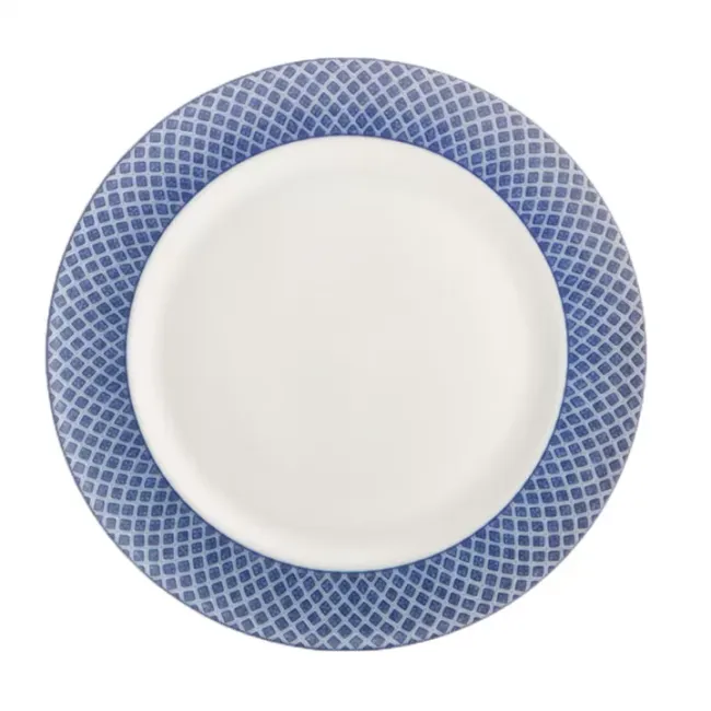 Blue Dragon Dessert Plate (Blank Center) 8.5"