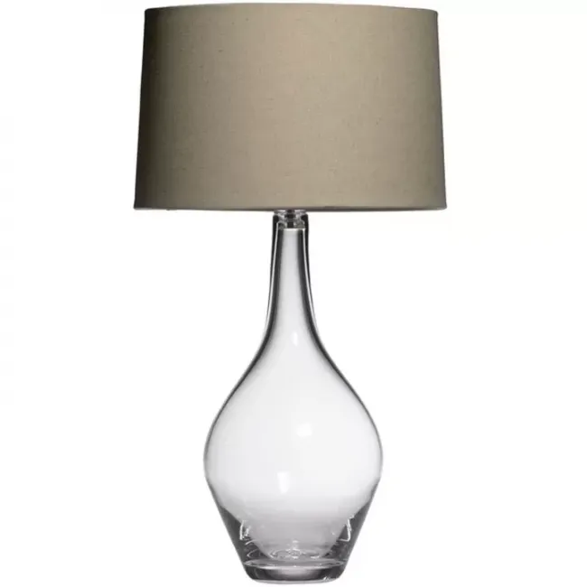 Warren Glass Table Lamp (shade not included)