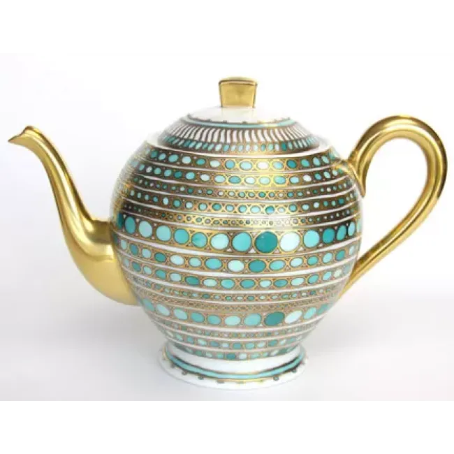 Syracuse Turquoise Coffee Pot (Special Order)