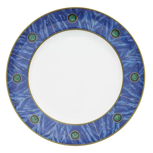 Tony Duquette Blue Lapis Dinner Plate 10"