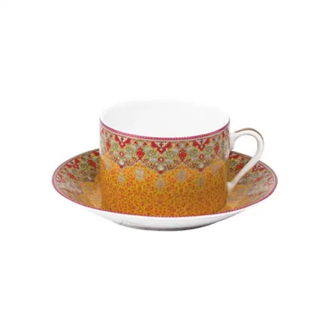 Dhara Red Breakfast Saucer (Special Order)