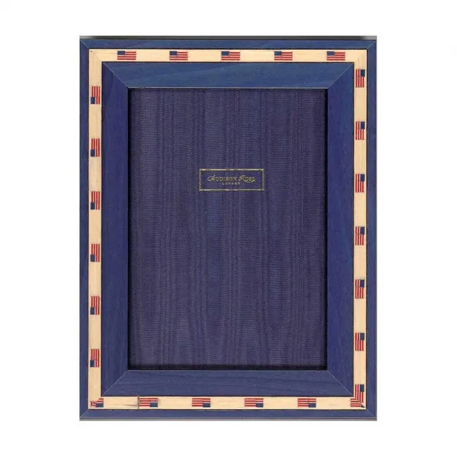Stars and Stripes Marquetry Picture Frame