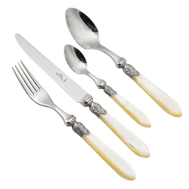 Colchique Mother of Pearl Stainless Cake Fork
