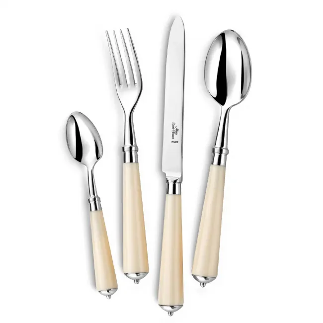 Julia Ivory Stainless Flatware