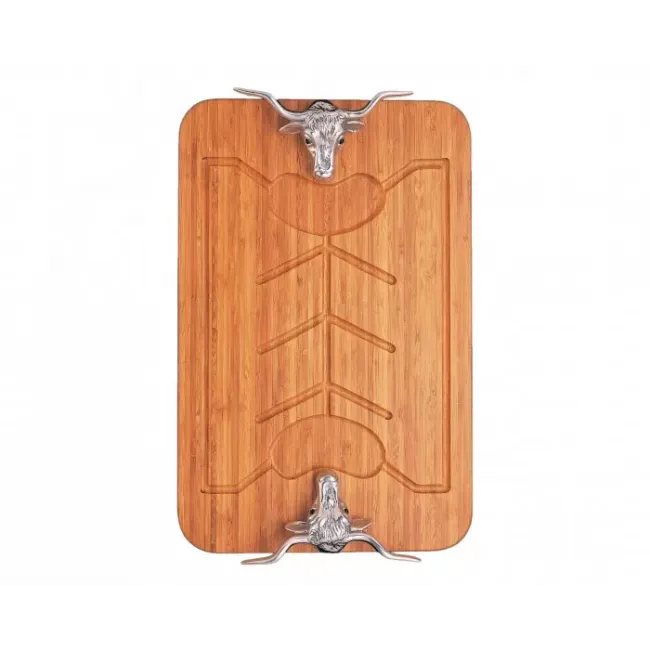 Western Longhorn Carving Board