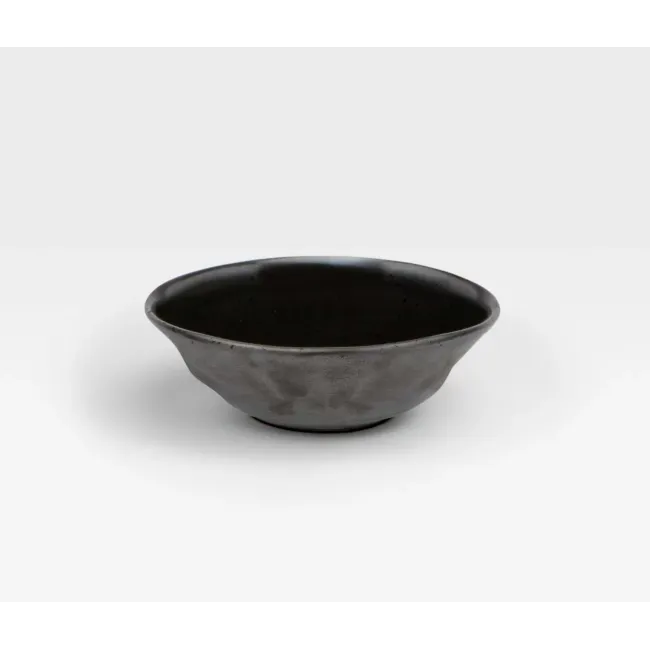 Marcus Black Glaze Pasta/Soup Bowl Stoneware, Pack of 4