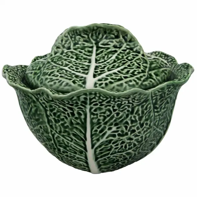 Cabbage Green/Natural Tureen 108 oz