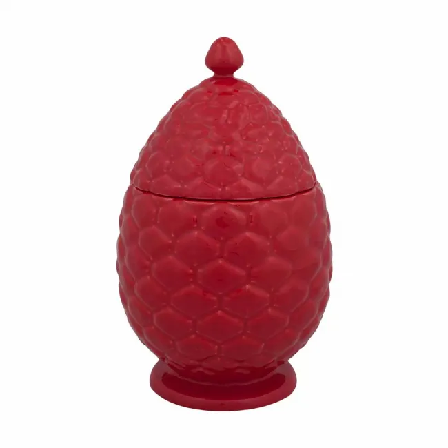 Pine Cone Red Box 24 Red