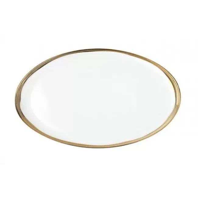 Dauville Gold Oval Platter Small