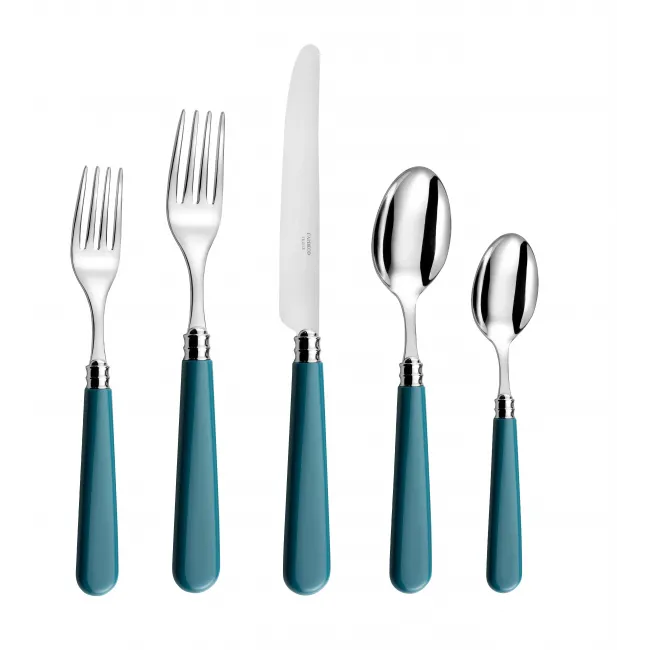 Helios Turquoise Pastry Fork