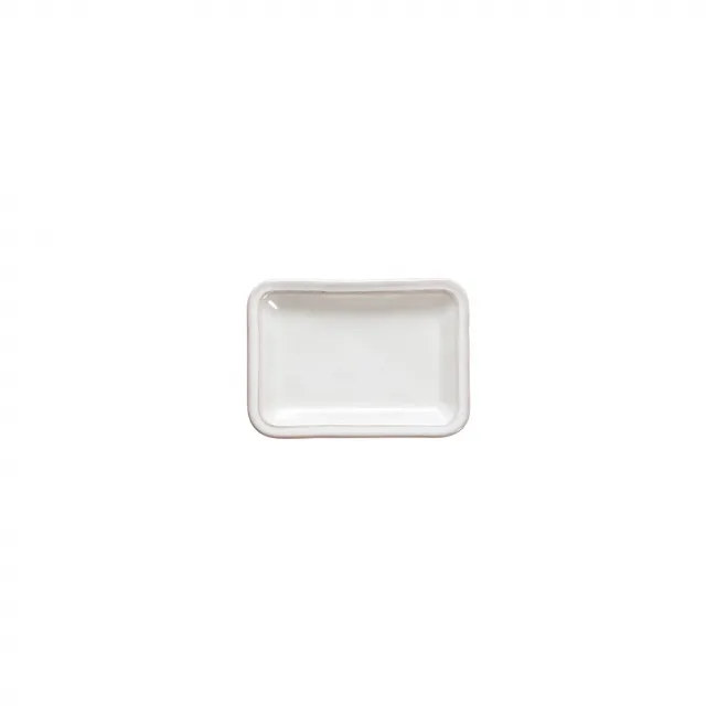 Fontana Bath White Soap Dish 5.25'' x 3.75'' H0.75''