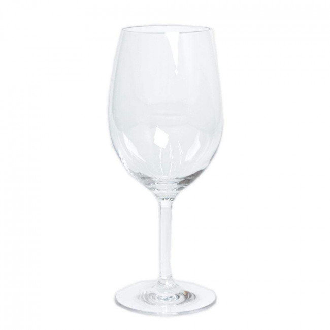 Caspari Acrylic 20.5 oz Wine Glasses Crystal Clear Gracious Style