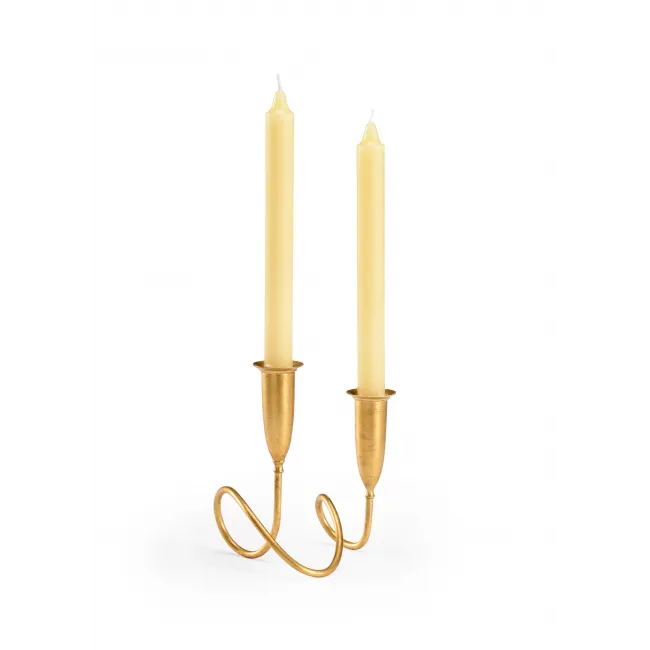 Gold Fortnum Candlestick