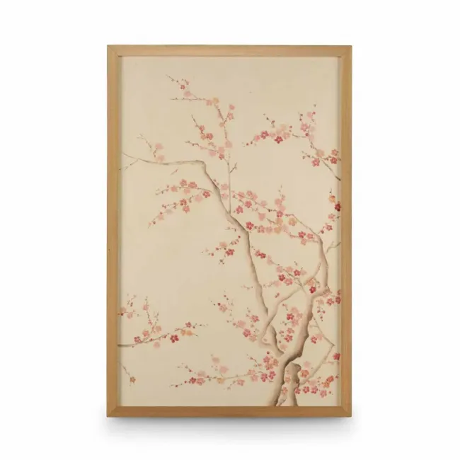 Blossom Silk Panel I Watercolor On Silk