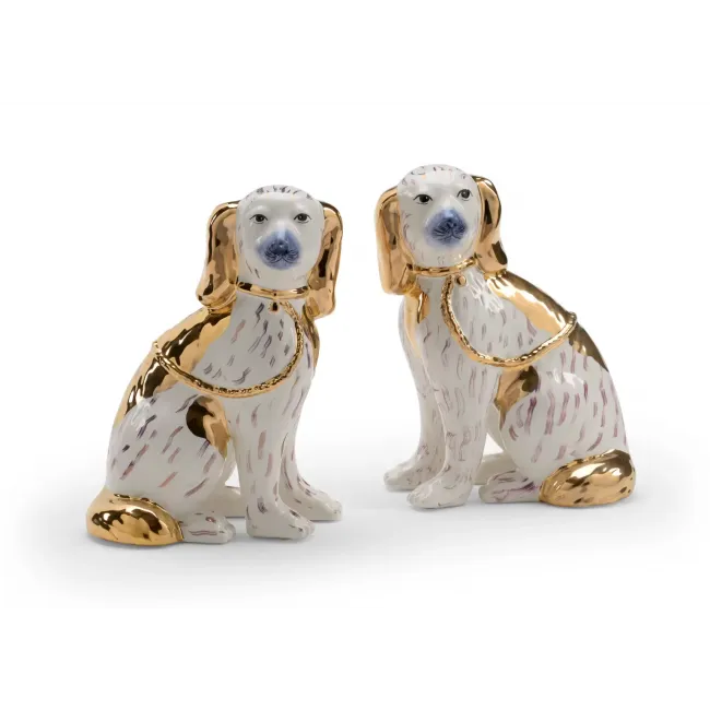 Roxie Dog Twins Gold (Pair)