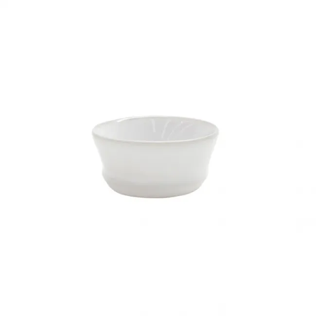 Beja White & Cream Ramekin/Butter Dish D2.75'' H1.25'' | 2 Oz.