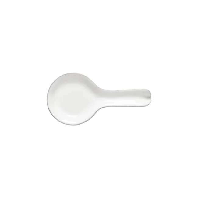 Livia White Spoon Rest 4.50'' x 9'' H1''