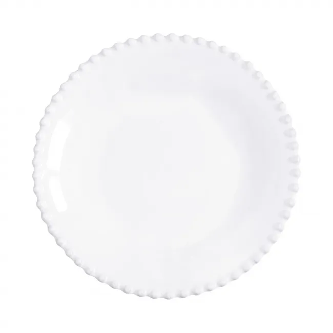 Pearl White Soup/Pasta Plate D9.5'' H1.5'' | 21 Oz.