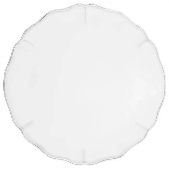 Alentejo White Charger Plate/Platter D13.5'' H1''