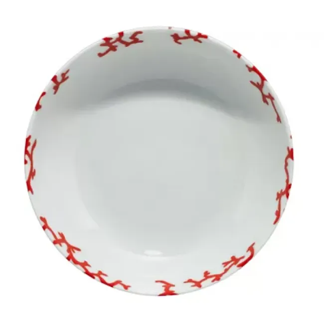 Cristobal Coral Breakfast Coupe Plate Deep Rd 6.6929"