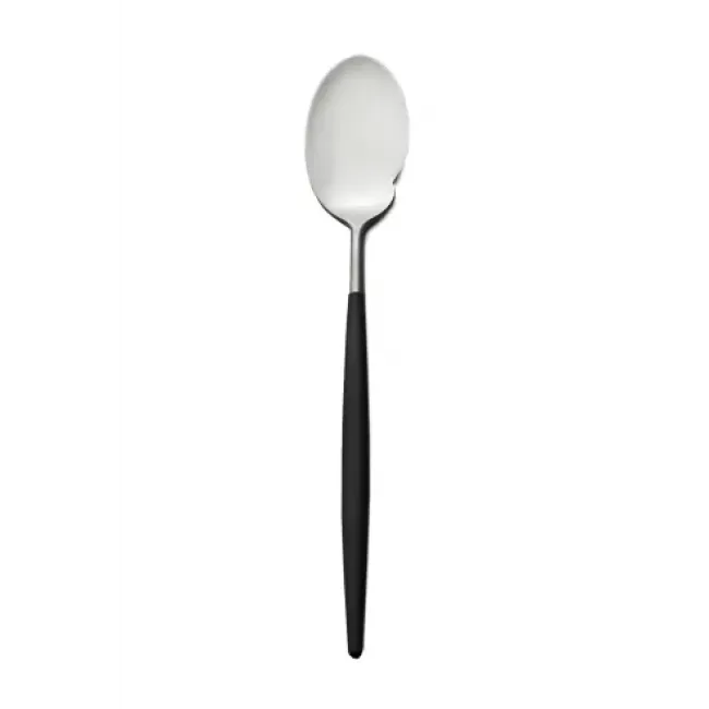 Goa Black Handle/Steel Matte Gourmet Spoon 8.8 in (22.3 cm)