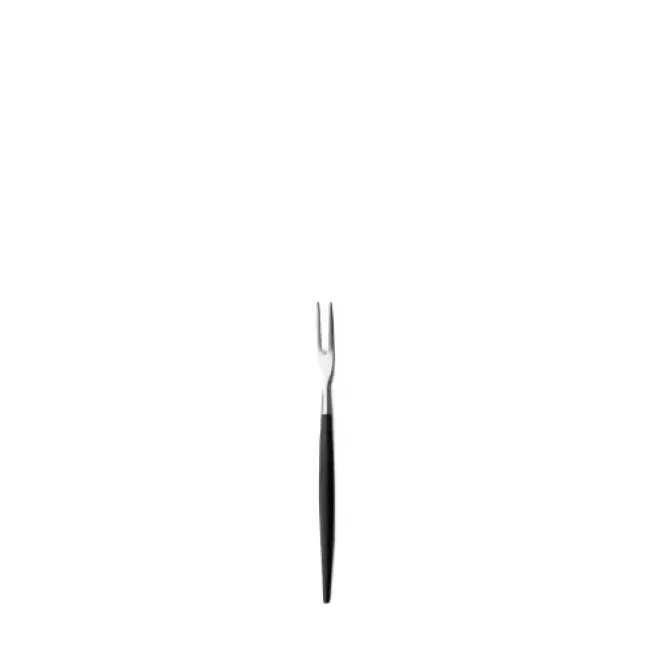 Goa Black Handle/Steel Matte Appetizer Fork 4.8 in (12.2 cm)