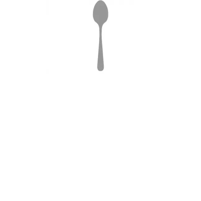Noor Black Handle/Steel Matte Mocha Spoon 4.1 in (10.5 cm)