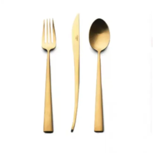 Duna Gold Polished Dinner Fork 8.5 in (21.5 cm)