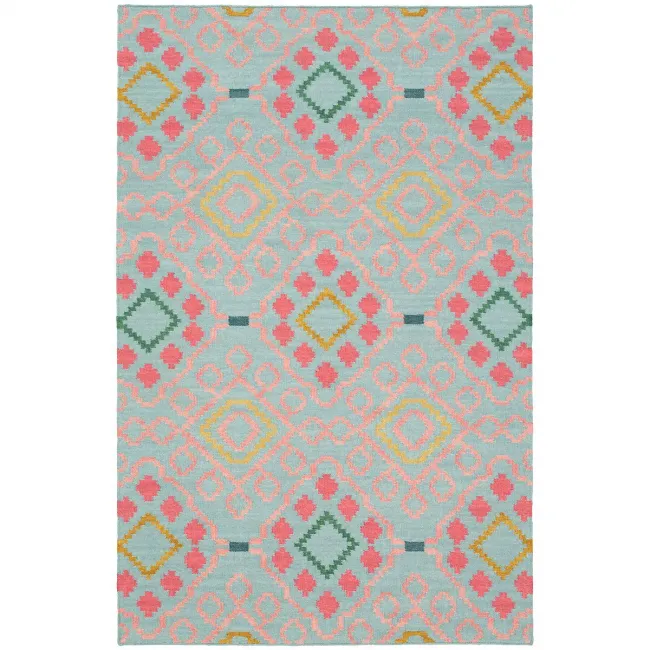 Jelly Roll Multi Handwoven Wool Rug 9' x 12'