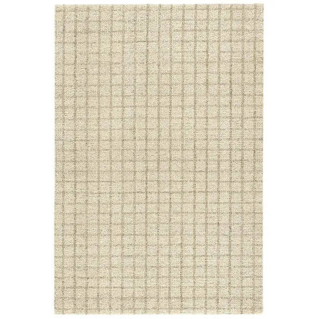 Conall Natural Hand Micro Hooked Wool Rug 3' x 5'