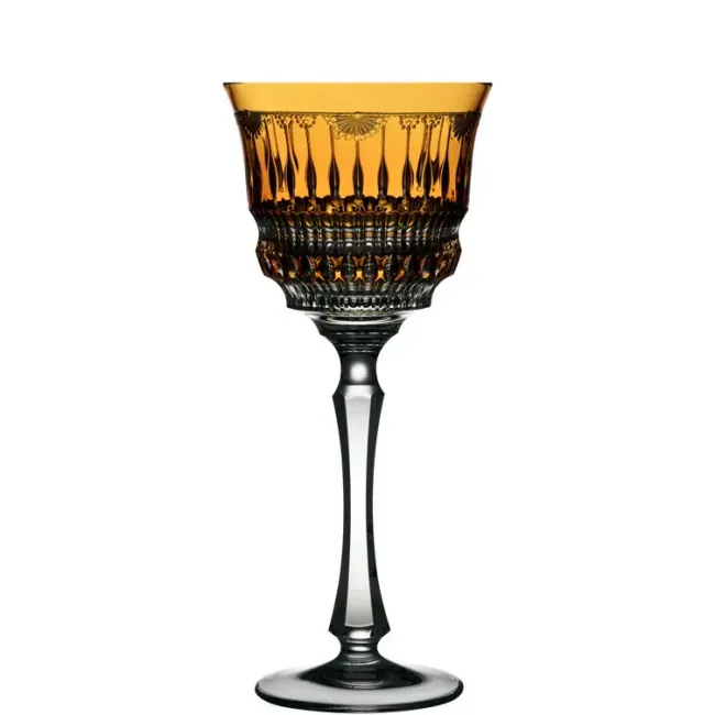 Venice Amber Water Goblet