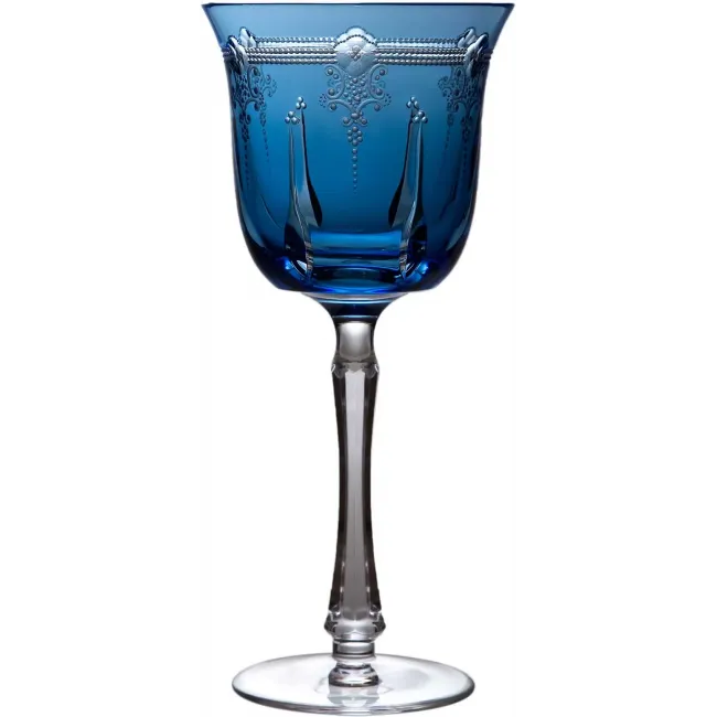 Lisbon Sky Blue Martini Glass