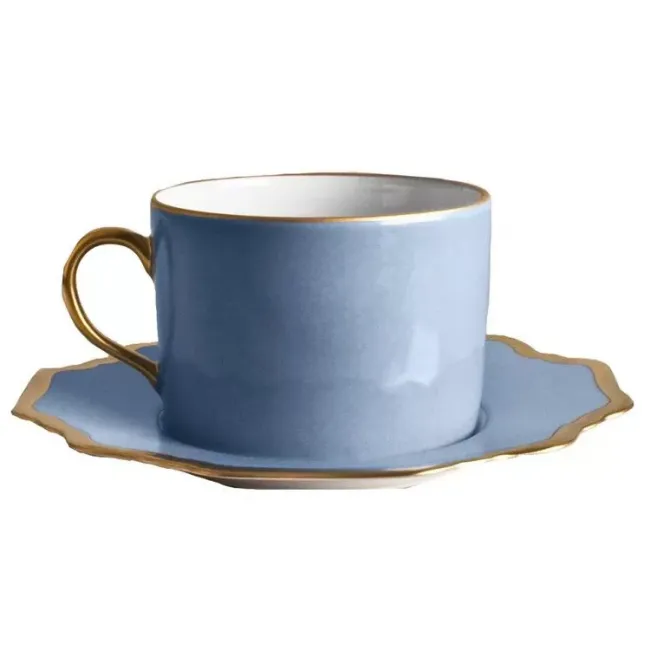 Anna's Palette Sky Blue Tea Saucer
