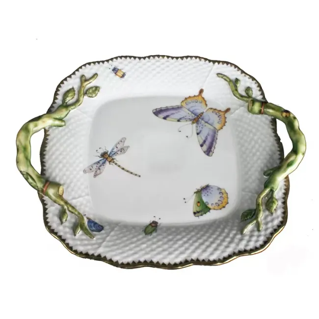 Studio Collection Tray with Butterfly 11 in Long 9 in Wide