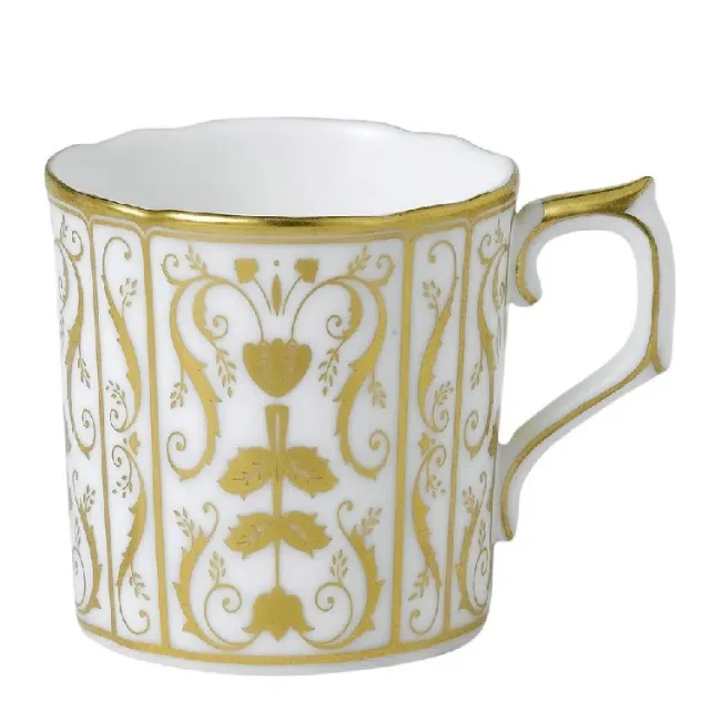 Darley Abbey White Coffee Cup