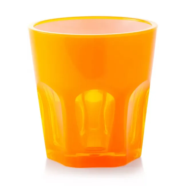 Gulli Tumbler Orange H 4" x Diam 4", 12 oz