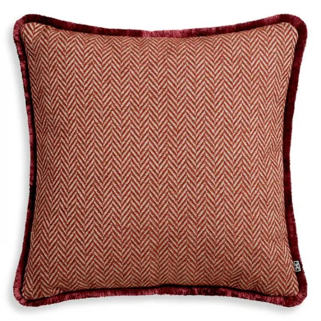 Kauai Large Red Decorative Pillow