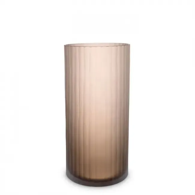 Vase Haight Small Frosted Brown