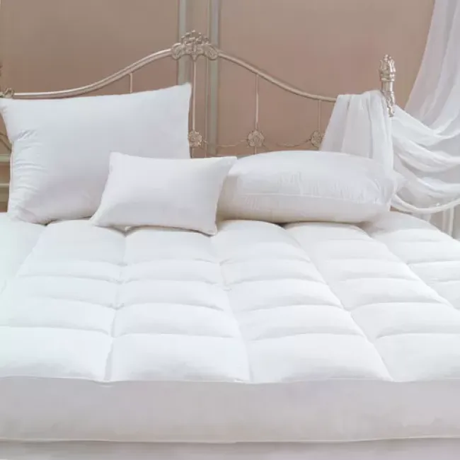 Deluxe Featherbed Topped with Down Comforter Cal King 31lb/39oz