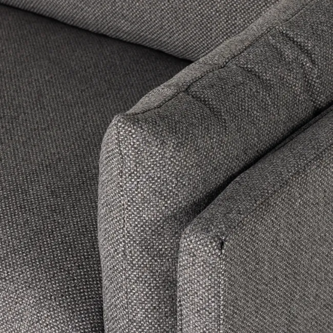 Four Hands Habitat Sofa 96" Fallon Charcoal Gracious Style