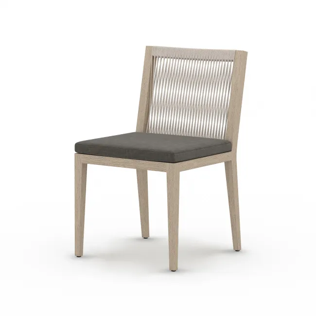 Sherwood Outdoor Dining Chair Brown/Charcoal