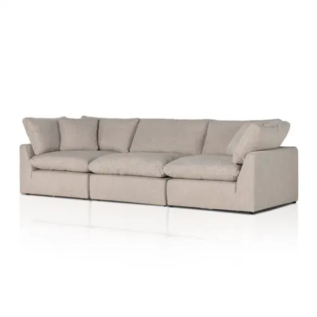 Stevie 3 pc Sectional Gibson Wheat