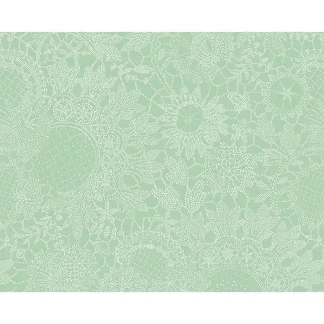Mille Guipures Jade Coated Cotton Placemat 16" x 20"