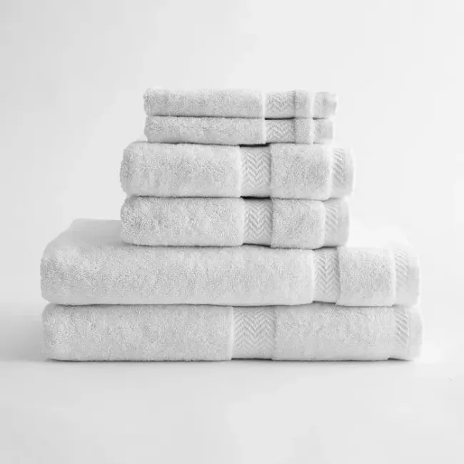 Sirocco White Bath Towel 27"x54"